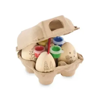 Wooden eggs painting set - MO2563 (MOCN#40)